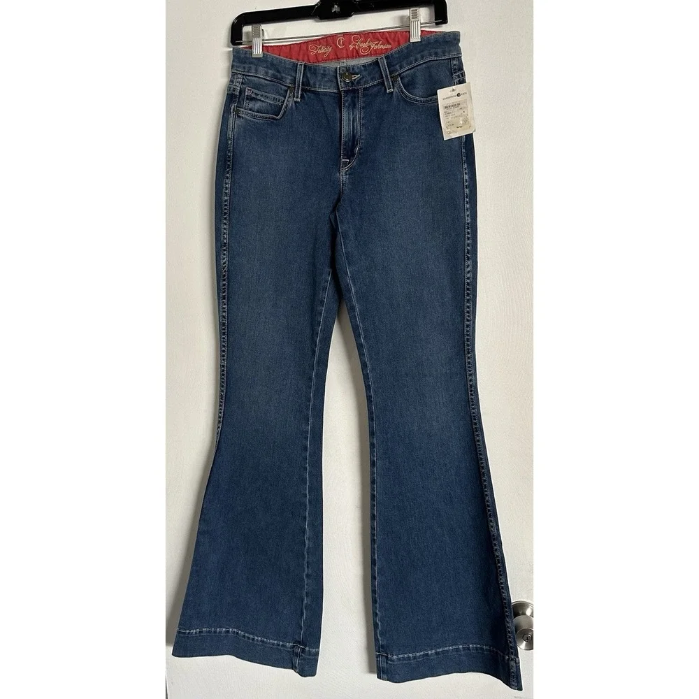 Y2K Felicity CJ BY COOKIE JOHNSON Flare Leg‎ Blue Jeans 28 NWT